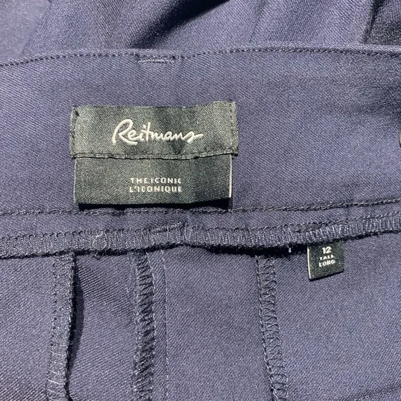 Reitman’s Slim Leg Ankle Pants Size 12 Tall - Picture 7 of 9